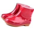 thumbnail image 4 of Botas de lluvia para mujer, botas de lluvia para mujer, botas de lluvia cortas de moda, botas de lluvia para mujer de alto rendimiento, 4 of 5