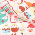 thumbnail image 2 of Shisuyan 40pcs Xmas Patterns Grease Proof Paper Cake Papers Sandwich Wrapping Papers, 2 of 8
