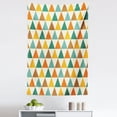 thumbnail image 1 of Geometric Tapestry, Retro Style Triangle Forms Geometric Arrangement Colorful Shapes Vintage Pattern, Fabric Wall Hanging Decor for Bedroom Living Room Dorm, 5 Sizes, Multicolor, by Ambesonne, 1 of 1