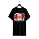 thumbnail image 1 of 2025 Peru Gift – Vintage Graphic Print Cotton T-Shirt Featuring the iconic Peru Flag, 1 of 6