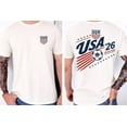 thumbnail image 2 of USA Soccer 2026 Shirt, USA Soccer Team, American Football Fan Shirt, Retro USA Soccer Graphic Tee, Soccer Club Tee, 2 of 2