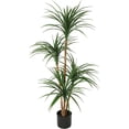 thumbnail image 2 of Dracaena Artificial Plant,4FT/5FT/6ft Tall Faux Dracaena Plant with Pot Faux Plants Indoor Artificial House Floor Plants Outdoor Fake Dracaena Trees for Home Office Decor Ideal Housewarming Gift, 2 of 6