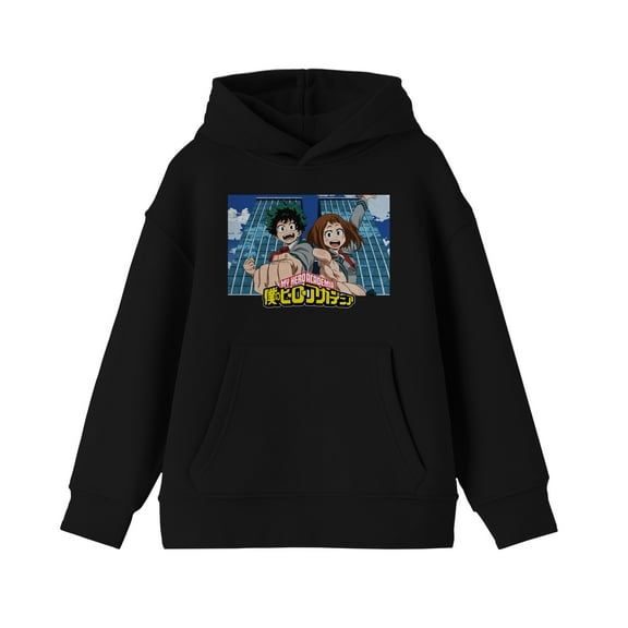Ochaco Deku Youth Black Hoodie-Large