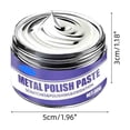 thumbnail image 3 of Stainless Steel Cleaner Paste Kit with Sponge, Heavy Duty Cookware & Pot Bottom Scrub, Degreaser for Stove, Sink, Pan, Removes Burnt On Grease, Grime, Rust, Black Stains, Restores Shine, 3 of 9