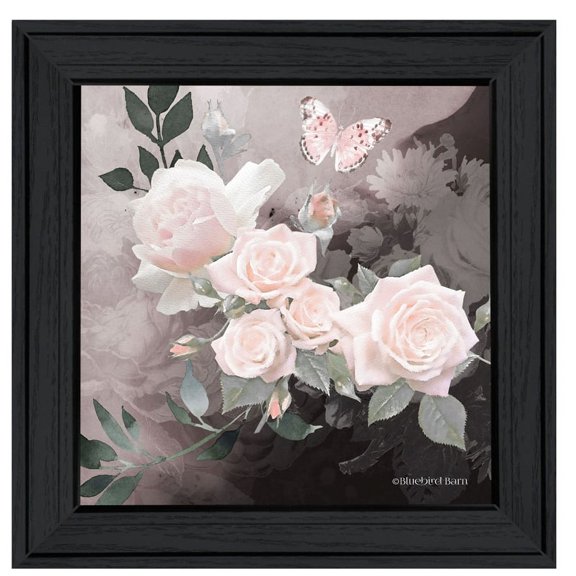 Noir Roses 1 by Bluebird Barn Print Wall Art Wood Multi-Color