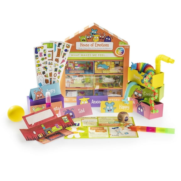 Open the Joy House Of Emotions, DIY Emotional Playhouse Kit for Kids