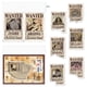 thumbnail image 3 of 80 piezas de pegatinas de carteles de anime One Piece., 3 of 5
