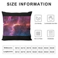 thumbnail image 5 of Dark Star Sky Print Fun Cushion Cover Novelty Throw Pillow Case" Outdoor Sofa Couch Living Room Single, 5 of 5