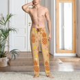 thumbnail image 2 of Balery Pineapples Pantalones de pijama para hombre, pijama ultraligero, pantalón de descanso-XX-Large, 2 of 6