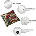 thumbnail image 6 of Pillowcase Square Home Decor ,Plant Floral Patterns,National Style Farmhouse for Sofa Living Room Decor, 6 of 7