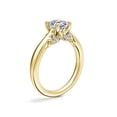thumbnail image 4 of 1.20 Carat Excellent Asscher Cut Real Diamond New Design Solitaire Ring for Wedding Solid 18K Yellow Gold Size 11, 4 of 8