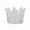 Transparent, variant on Mosey Storage Tray Three-dimensional Crown Shape Makeup Sponge Holder Artistic Beauty for Home