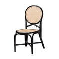 thumbnail image 2 of bali & pari Ayana Rattan Mid-Century Dining Chair, Natural Brown, 2 of 10