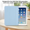thumbnail image 2 of Case Cobertura para 10th Generation 10.9 Pulgadas 2022 Auto Sleep/Wake Con Soft Silicone Back Protective Soporte, 2 of 9