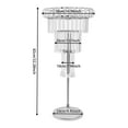 thumbnail image 2 of Heavy-Duty Acrylic Wedding Flower Stand – 4 Tiers, Round Edges, 17.72" Package Size – Easy Assembly, Reusable for Birthdays & Celebrations, 2 of 8