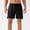 Black, variant on Men's Gym Shorts 2026 Workout Lightweight Shorts Summer Athletic Running Breathable Workout Short Pants with Pockets Black M