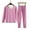 Women:Purple, variant on SwiftWear Women's Plus Size Thermal Underwear Set Fleece Lined Warm Winter Wear Pajamas Thermal Top & Bottom Base Layer Set