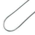 thumbnail image 2 of Womens Chain Sterling Silver 1.1mm Italian Round Snake Chain Necklace(16~30 Inch), 2 of 3