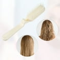 thumbnail image 6 of Unique Bargains 1 Pc Women's Durable Foldable Hair Brush Travel for Curly Straight Dry Wet Hair Beige, 6 of 6