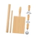 thumbnail image 2 of Kit de herramientas para hacer pasta con mango de madera para hacer ñoquis y repostería casera. 6 piezas, 2 of 9