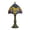 B, variant on European Style Lamp Stained Glass Table Lamp 8 x 14.5 Mini Accent Light Design Small Decorative Bedside Reading Memory Lamp