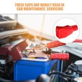 TAILTOSS 4Pcs Battery Terminal Caps Red Plastic for Protection and ...