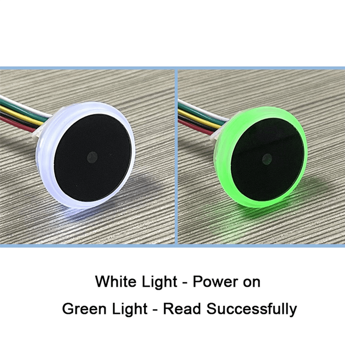 2X GM861S UART/USB Interface 1D/2D Bar Code QR Code Barcode Reader Module White Green LED