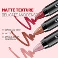 thumbnail image 3 of Matte Brown Lip Liner Pencil Lip Outline Contouring Lasting Waterproof Lip, 3 of 8