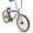 Matte Grey / Orange, variant on Tracer Avalon GT7 29'' Beach Cruiser Bike for Men, 7 Speed, Suspension Saddle, Disc Brake, Fat Tires, Matte Black