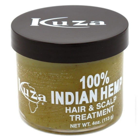 Kuza Indian Hemp Hair & Scalp Treatment 4oz Jar (Pack of 3)