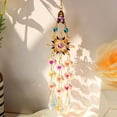 thumbnail image 6 of Wuztai Crystal Wind Chimes Hanging for Window, Boho Suncatchers with Prisms for Garden Decor, Rainbow Light Catchers for Home, 6 of 7