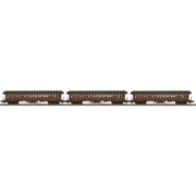 MTH 20-62056 O Long Island 64' Woodsided Passenger Coach Set (3)