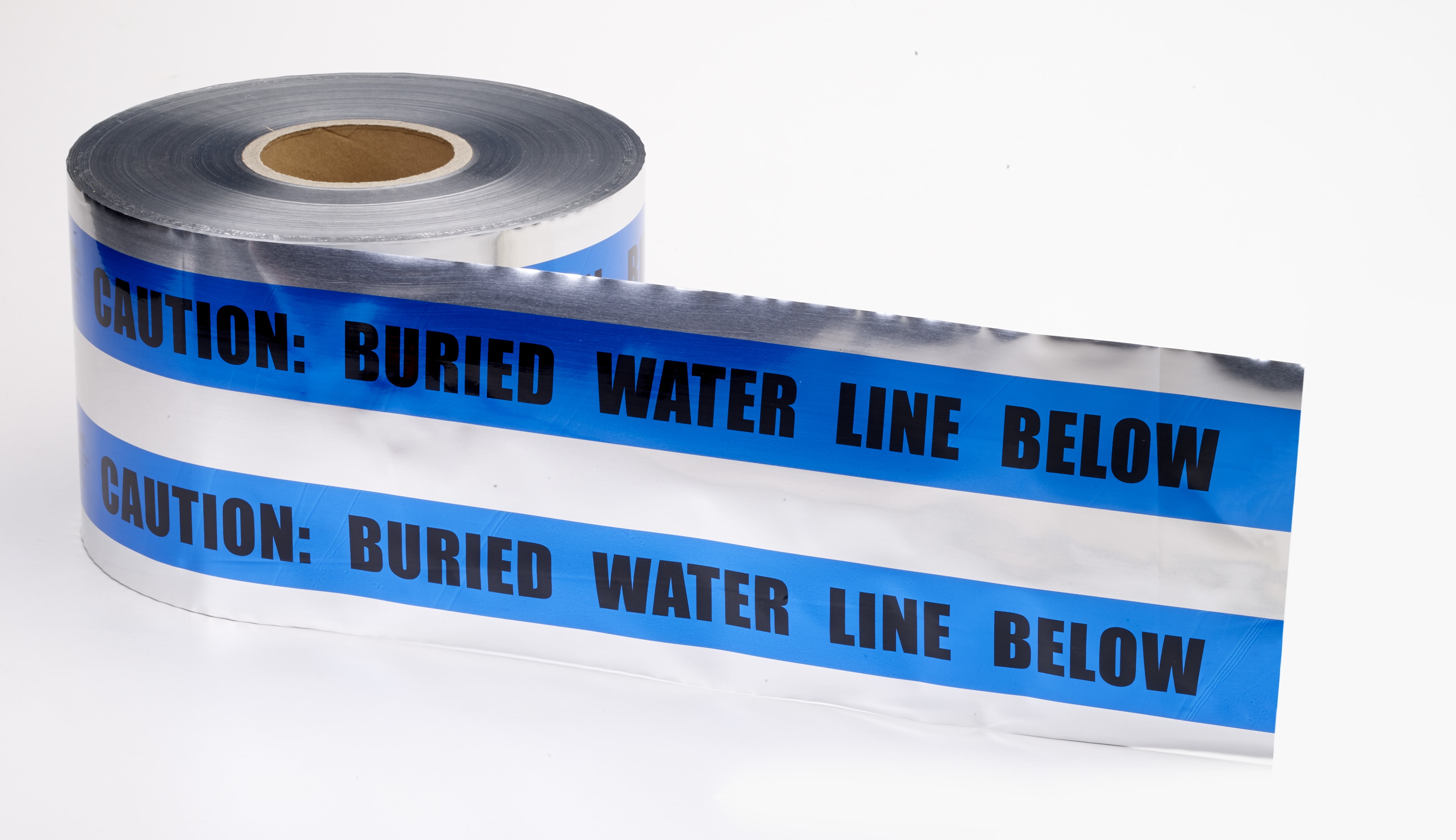 Polyethylene Underground Water Line Detectable Marking Tape, 1000