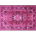 thumbnail image 1 of Ahgly Company Indoor Rectangle Medallion Pink Traditional Area Rugs, 2' x 3', 1 of 4