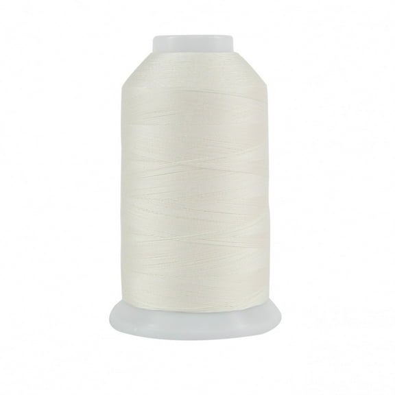 King Tut Cotton Quilting Thread 3-ply 40wt 2000yds White Linen