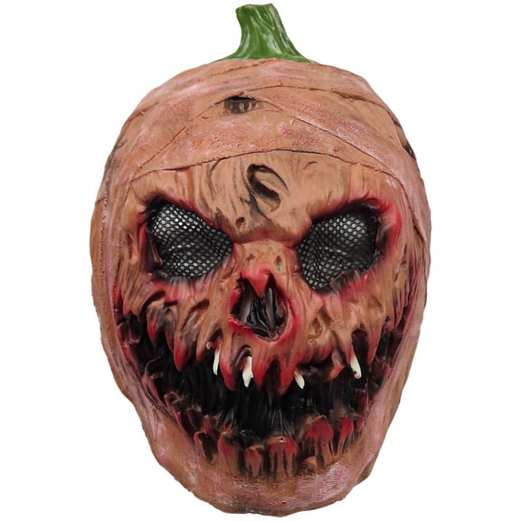 Leeye Halloween Full Head Latex Mask, Scary Face Mask with Movable Jaw for Adult Cosplay Party , One Size, 0.48 lb