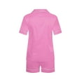 thumbnail image 4 of KkSLirnhs 4Y Girls Pajamas Size 8 Girls' Summer Nightshirt – Breathable, Playful Look, Ideal for Warm Weather Pink, 4 of 4