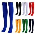 thumbnail image 2 of 1 Pair Sports Socks Solid Color Anti-slide Spandex Anti-slide Knee Socks for Sports, 2 of 10