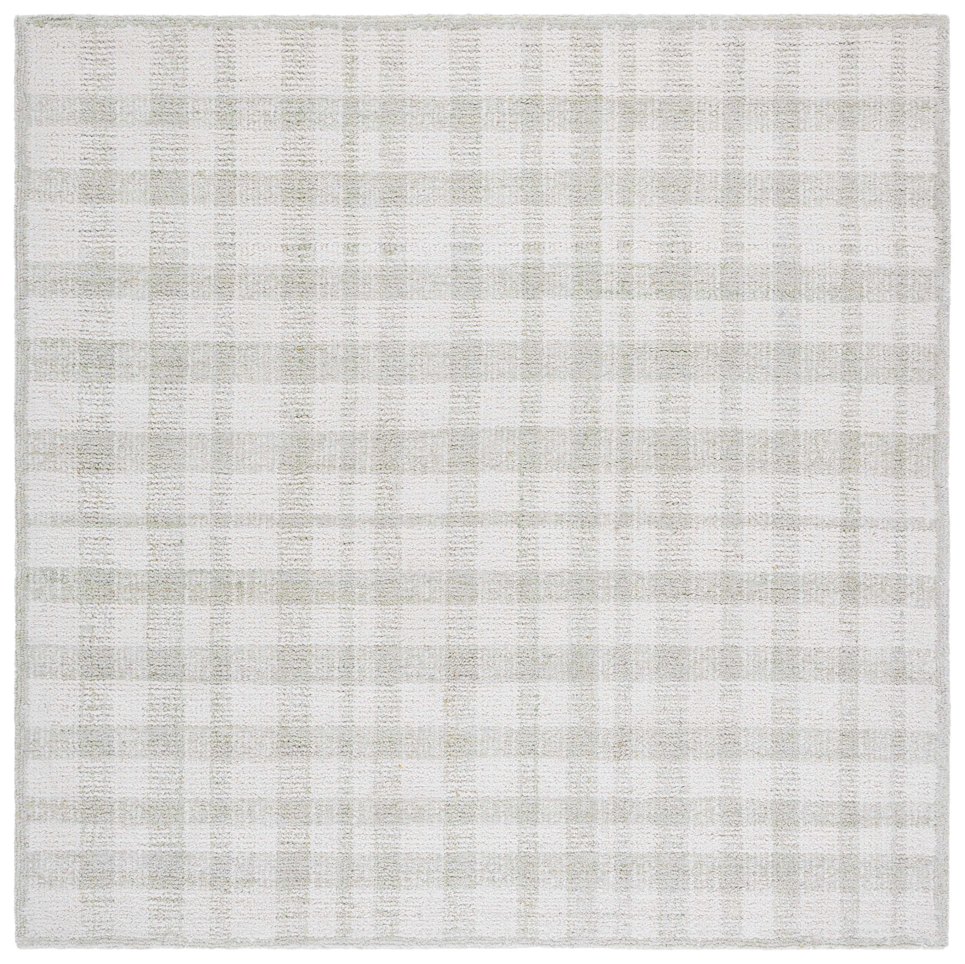 Safavieh Abstract Aleta Trellis Area Rug, Ivory/Sage, 6' x 6' Square