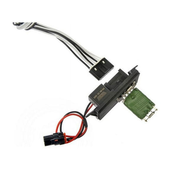 Front HVAC Blower Motor Resistor Kit - Compatible with 1999 - 2006 GMC Sierra 1500 2000 2001 2002 2003 2004 2005