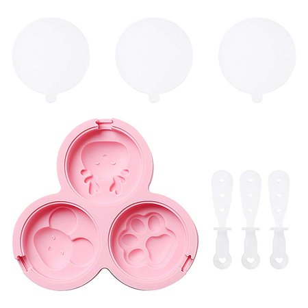 

Akklian Popsicles Molds Homemade DIY Silicone Ice Cream Mold Making Ice Box Popsicle Mold