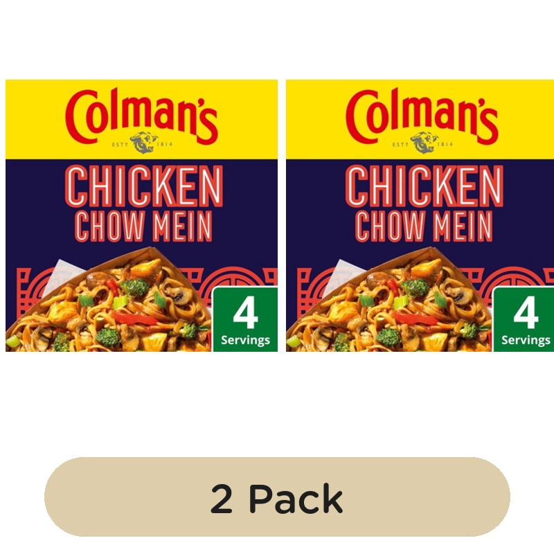 Colman's Chow Mein Meal Maker 40g, British Import (Pack of 2)