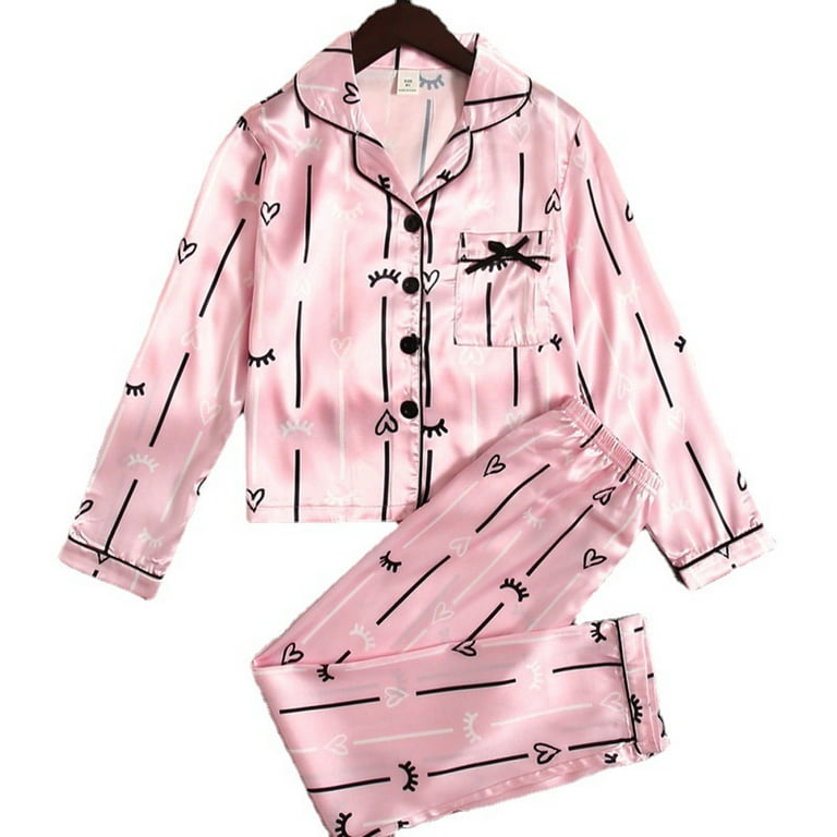 Silk Pajama Sets for Kids, Girls & Boys Pajamas