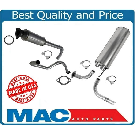 Muffler Exhaust System for 97-2007 Chevrolet Malibu 3.1L V6 Made in USA