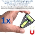thumbnail image 3 of T-shaped Spirit Level, Magnetic, Small Practical Spirit Level for Campervan, with Magnet, Spirit Level for Van, Caravan Leveling Ramp, Car Camping Accessories, Spirti Level, 3 of 5