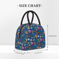 thumbnail image 3 of Haiem Sea Fish Printed Lunch Bag Women, Lunch Box Lunch Bag for Women, Small Leakproof Cute Lunch Tote Large Capacity Reusable Insulated Cooler Lunch Container, 3 of 6