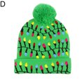 thumbnail image 7 of AURORA TRADE Snowman Reindeer LED Light up Knit Warm Hat Beanie Cap Christmas Party Supply, 7 of 7