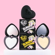 KimChi Chic Beauty Almost Catfished Micro Pressed Powder, Under Eye Brightening & Setting, Banana, 0.14 oz