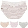 thumbnail image 2 of PUMISAS High Waist Briefs For Women Breathable Seductive Underpants Solid Color Underpants Panty Stretch Panties High Cut Panties, 2 of 3