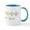 White/Blue Inside, variant on CafePress - Happy Easter Mugs - 11 oz Ceramic Mug - Novelty Coffee Tea Cup